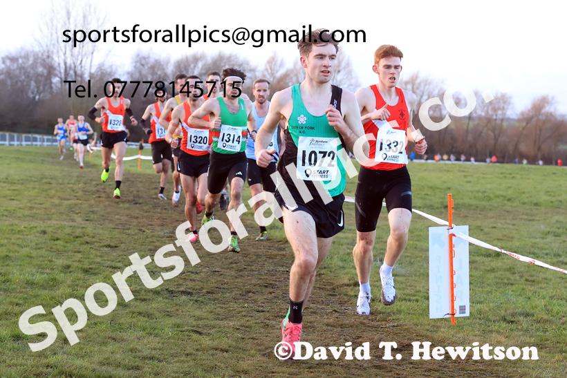 Senior Mens 2026 Northern Cross Country Champs., Pontefract Racecourse, Pontefract. Photo: David T. Hewitson/Sports for All Pics